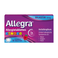 ALLEGRA Allergietabletten Kinder 10 mg Schmelztab.